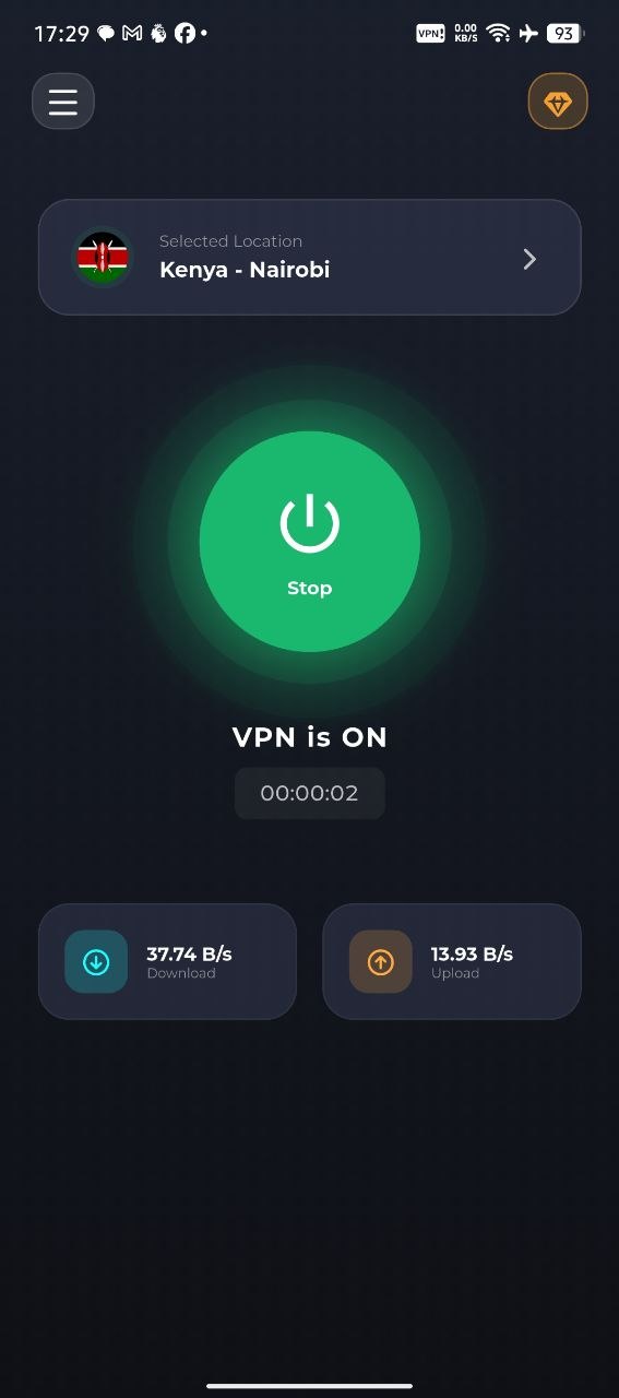 2tVPN Android app
