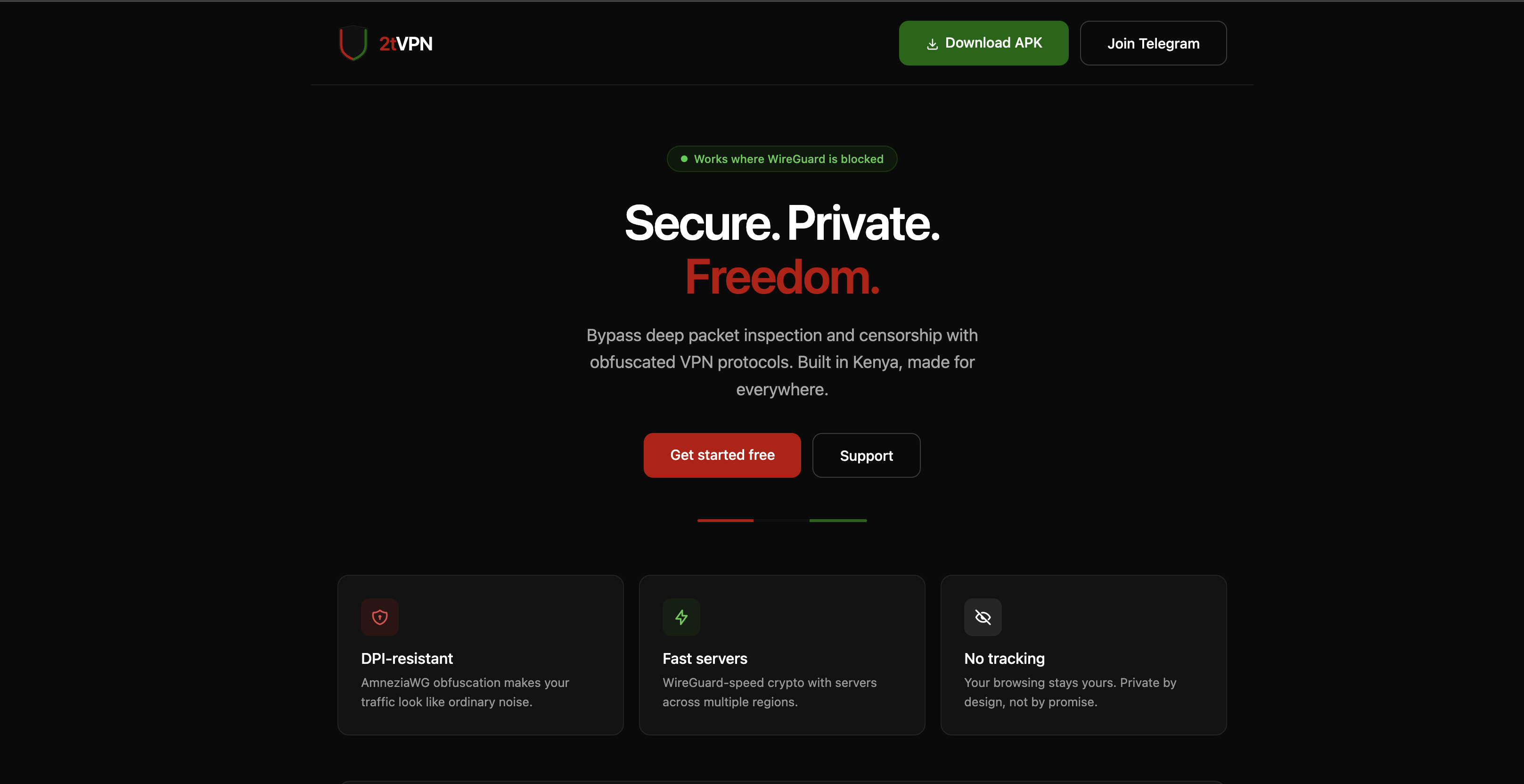 2tVPN website